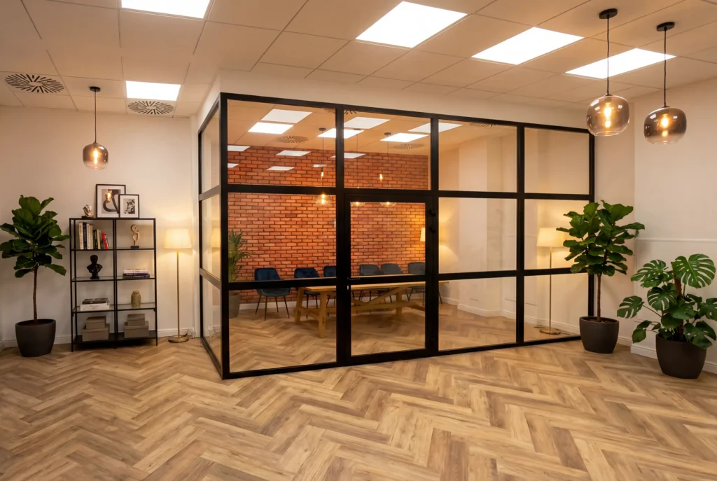 Szklane ścianki działowe Warszawa