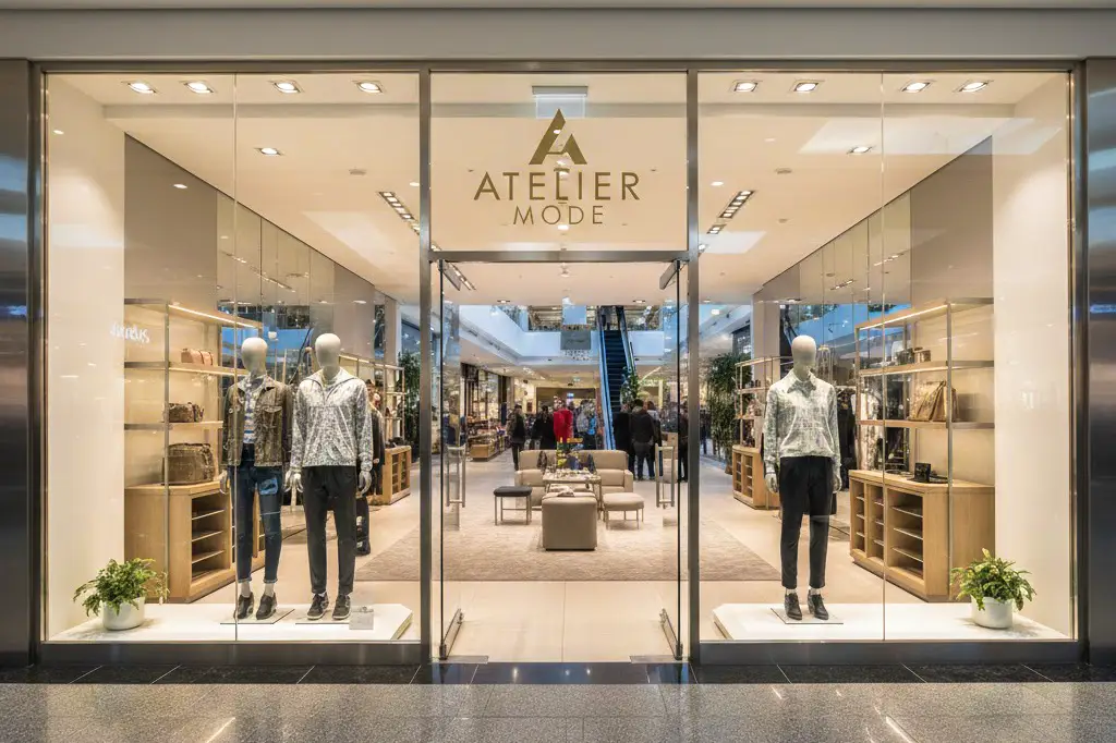 Witryna sklepowa Warszawa centrum handlowe