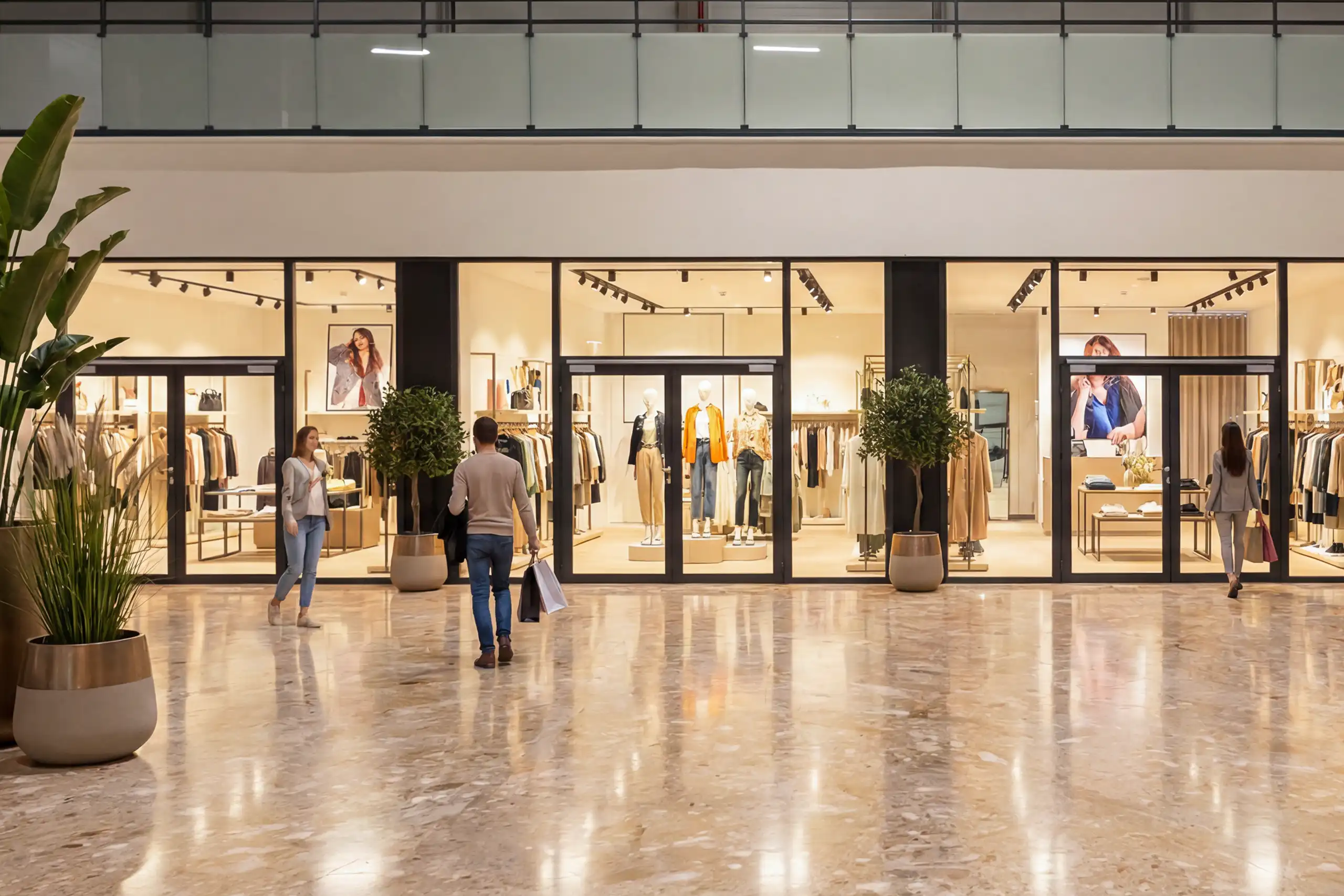 Witryny aluminiowe sklepowe Warszawa