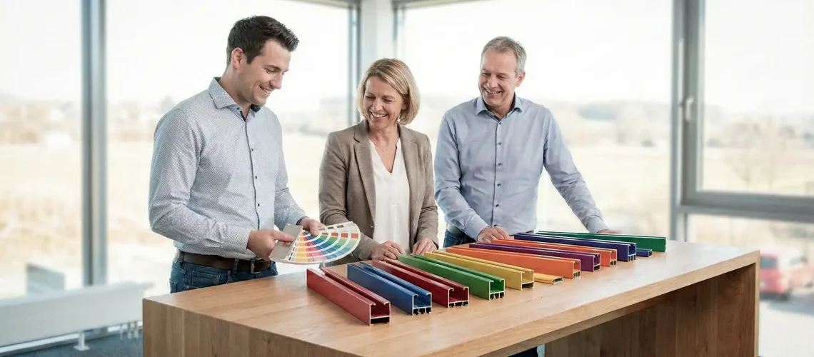 kolory aluminiowych profili Rał stolarka aluminiowa Warszawa